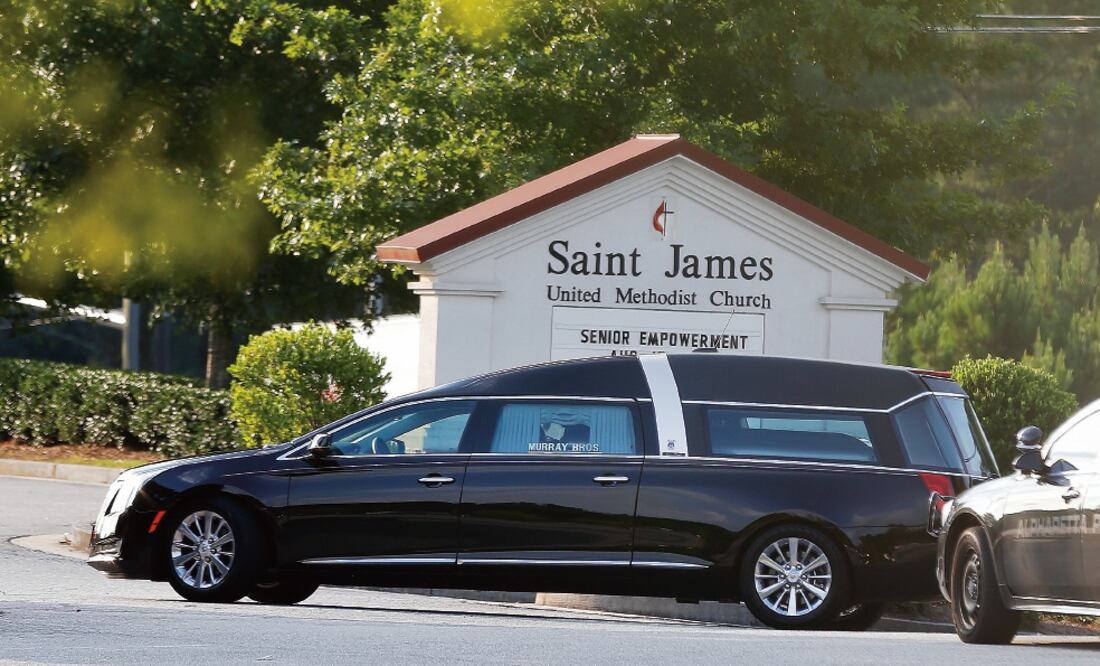 Bobbi será sepultada hoy junto a su madre (JOHN BAZEMORE. AP)