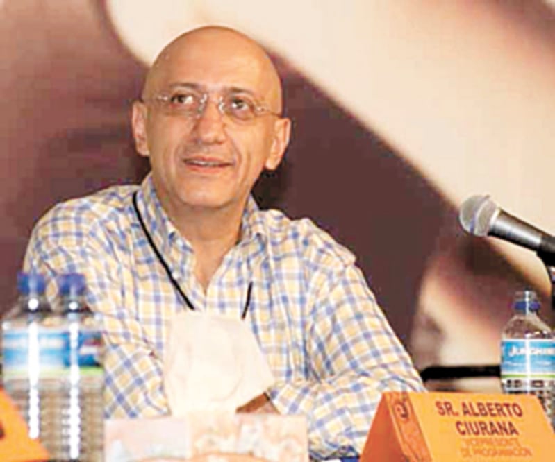 En la foto: Alberto Ciurana, ex directivo de Univisión (ARCHIVO. EL UNIVERSAL)