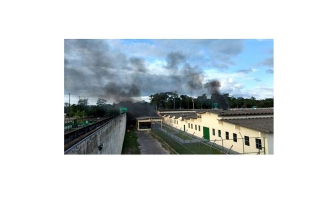 En la prisión de la ciudad brasileña de Manaos, unas 60 personas murieron en un motín. Foto: Agencias