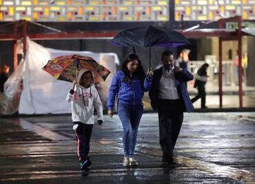 Pronostican cielo nublado y con lluvias para este sábado en el Valle de México