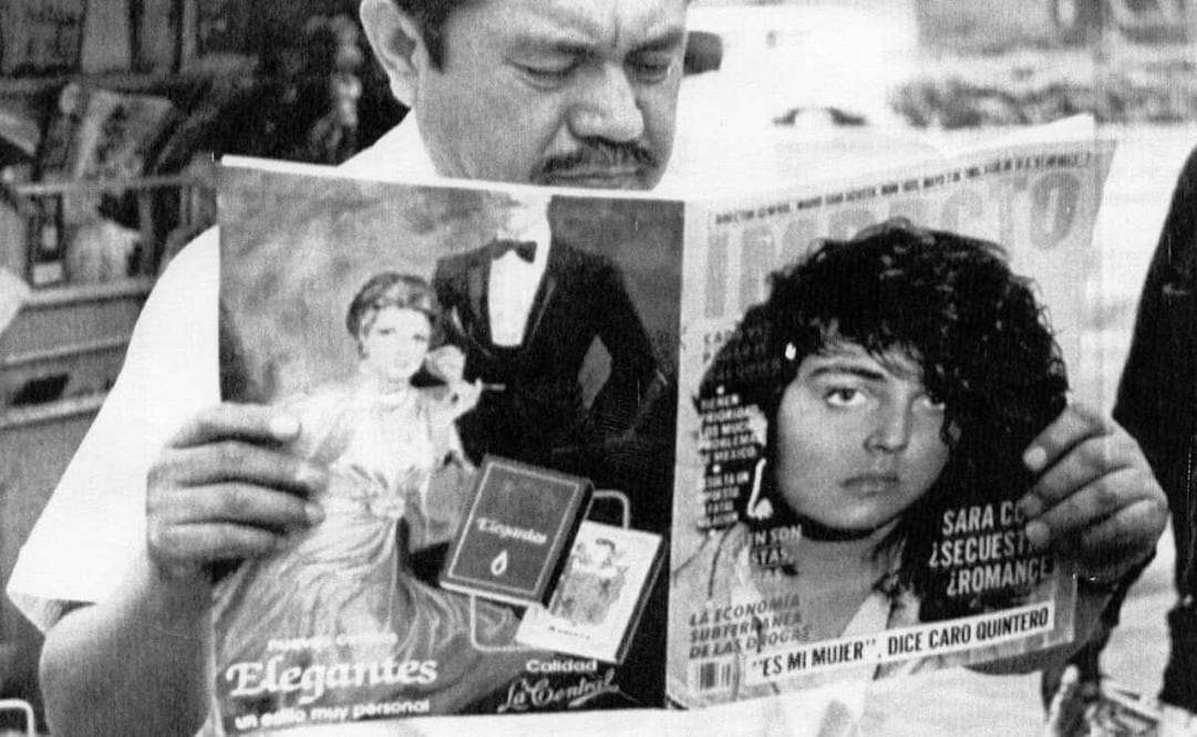 "Estoy enamorada": Sara Cosío, la mujer que delató a Caro Quintero. Foto: Archivo EL UNIVERSAL