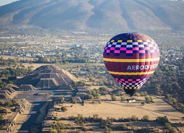 Teotihuacán: cuánto cuesta un vuelo en globo aerostático