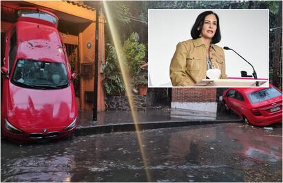 Lía Limón responsabiliza a Sacmex por falta de mantenimiento al drenaje tras daños en Río San Ángel