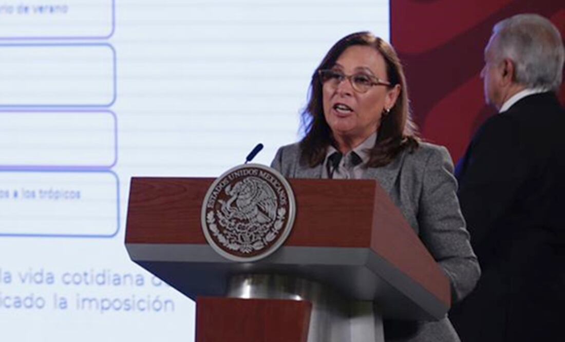 La secretaria de Energía, Rocío Nahle García. Foto: Diego Simón Sánchez/ EL UNIVERSAL