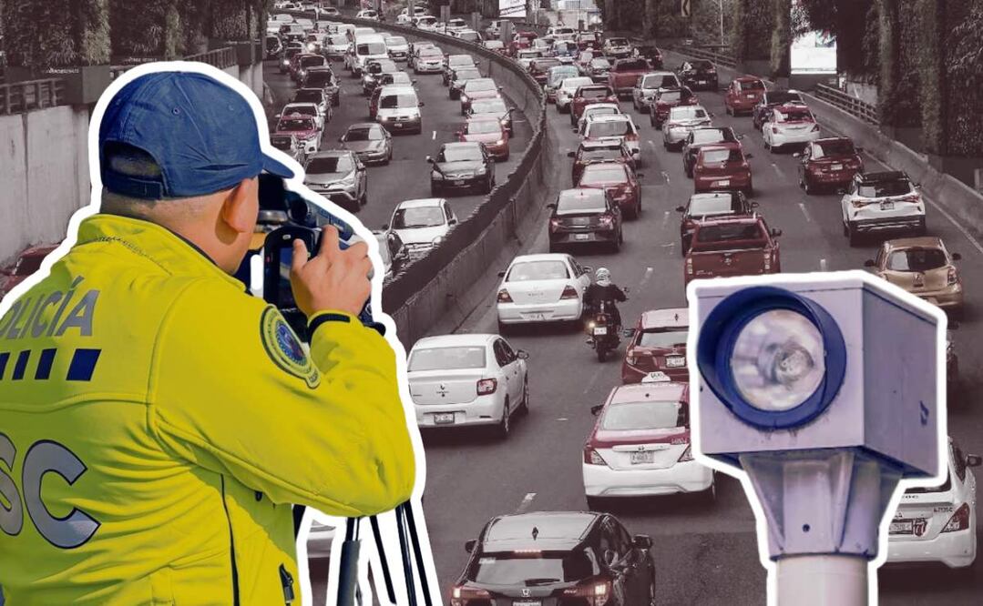 Pese a que comparten objetivos, los nuevos radares móviles son diferentes a las fotocívicas que ya se aplicaban en la CDMX.  |  Foto: Especial