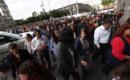 Participan 6 millones de habitantes en simulacro en Edomex: Protección Civil