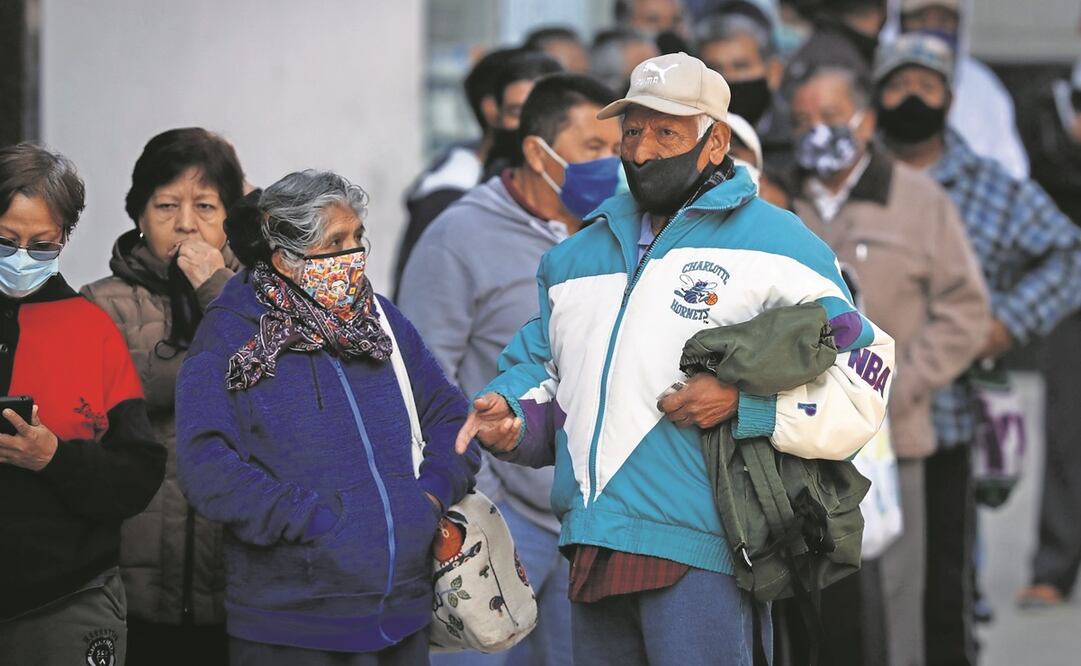 Antes de la llegada de la variante ómicron, las autoridades proyectaban un alza de contagios debido a la temporada invernal. Foto: ARCHIVO EL UNIVERSAL