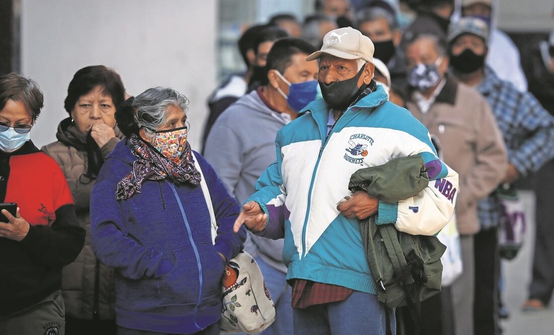 Antes de la llegada de la variante ómicron, las autoridades proyectaban un alza de contagios debido a la temporada invernal. Foto: ARCHIVO EL UNIVERSAL