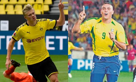 Comparan a Erling Haaland con Ronaldo