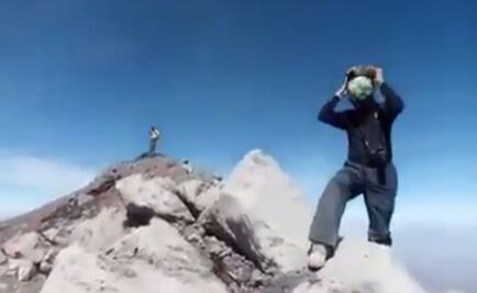 Subir al cráter activo del Popocatépetl es como una ruleta rusa: Cenapred