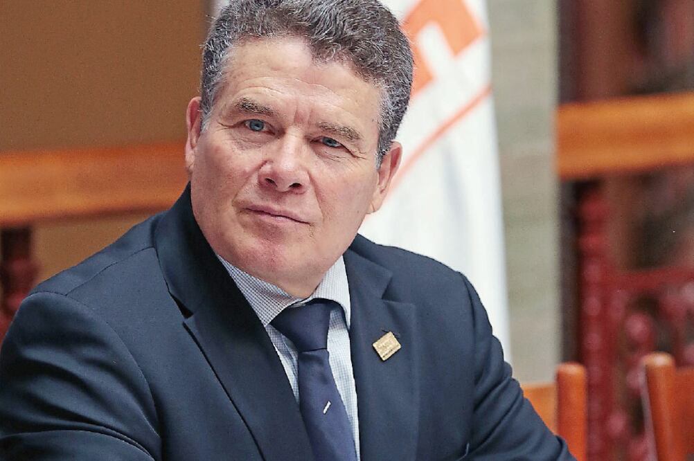 El presidente del sindicato, Juan Díaz de la Torre, se reunió con agremiados (ESPECIAL)