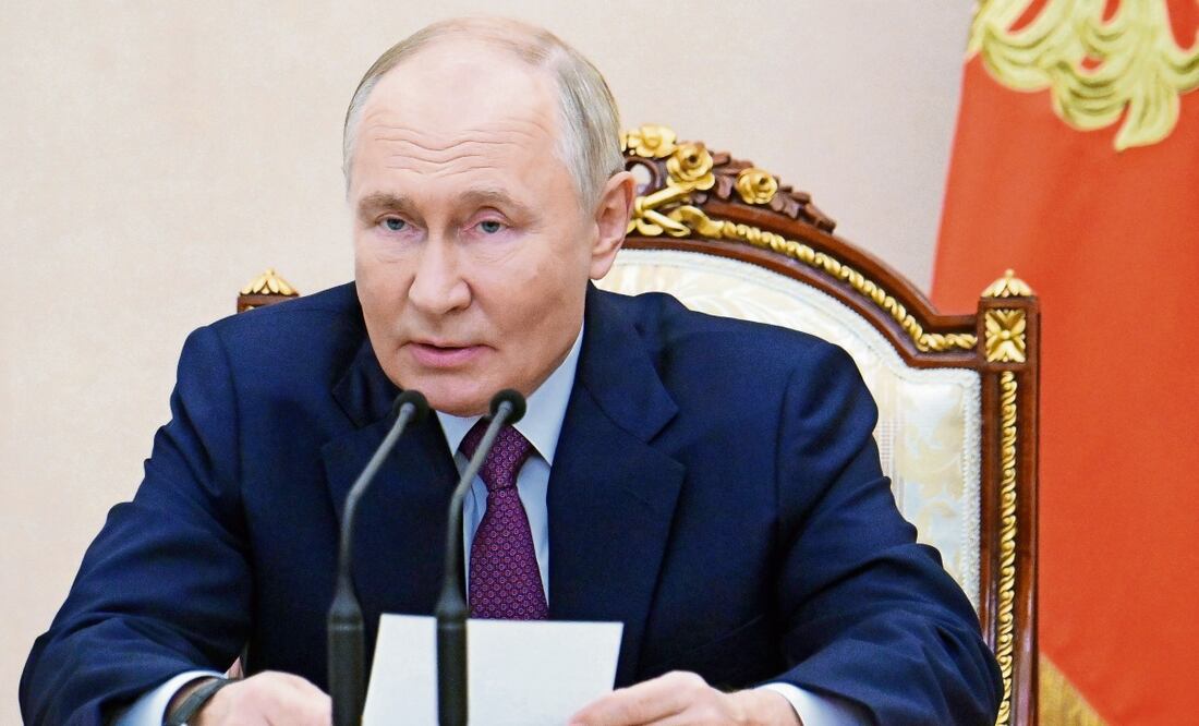 Vladimir Putin, presidente de Rusia. Foto: Aleksei Nikolsky / AFP