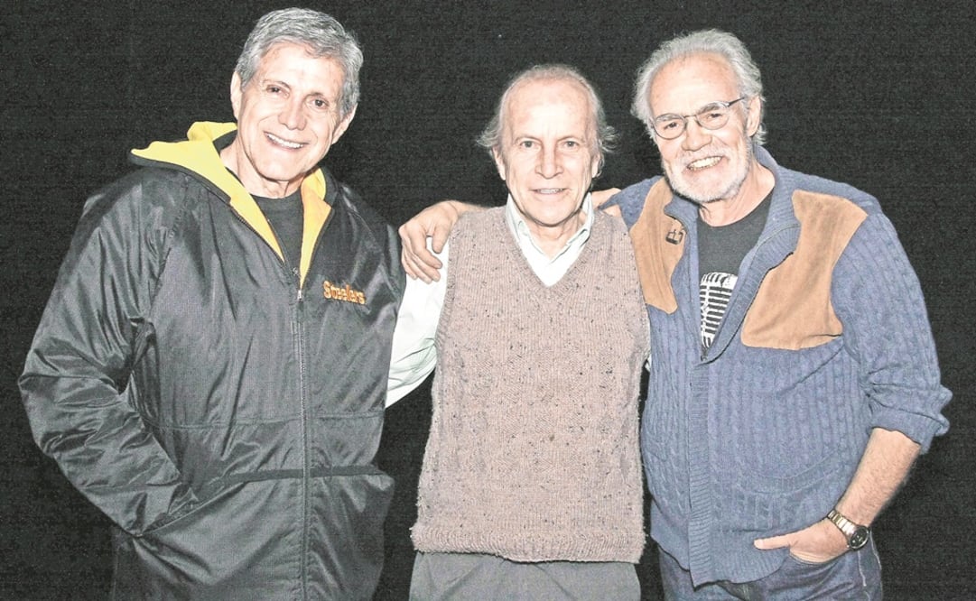 Bonilla es un maestro de matemáticas, Colombo un sepulturero y Alonso, un actor en decadencia (CARLOS MEJÍA. EL UNIVERSAL)