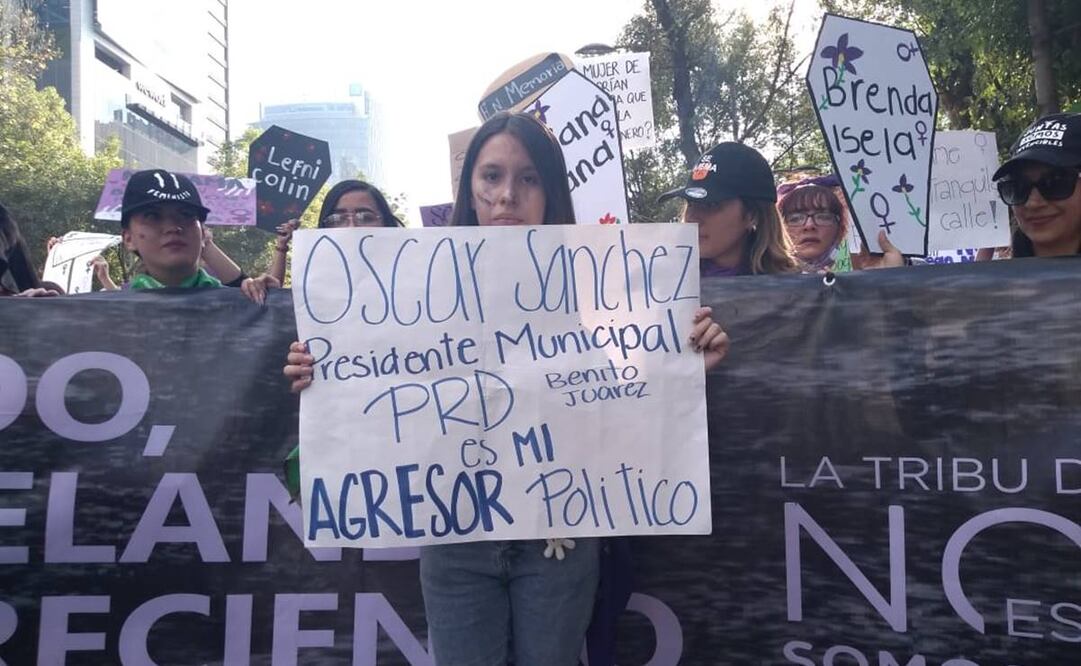 La secretaria de Juventudes del PRD en la alcaldía Benito Juárez asegura ser ignorada por el propio partido ante denuncias /  Foto: Manuel Espino 