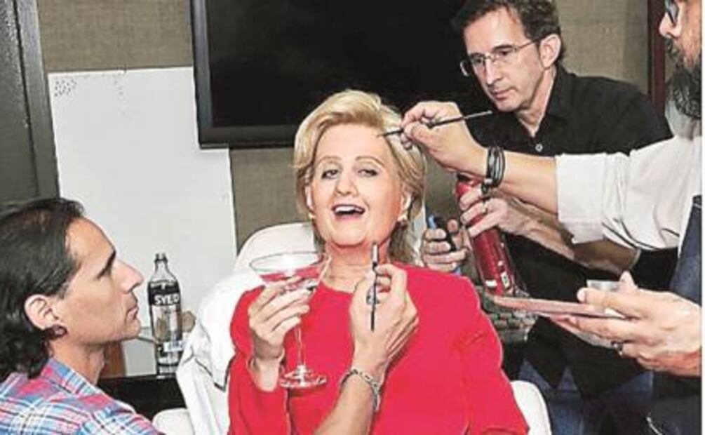 Famosos disfrazados de famosos