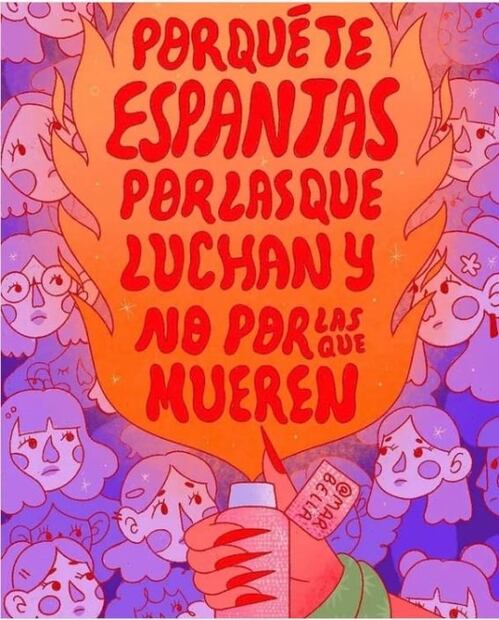 Famosas se suman al 8M: Piden fin a la violencia contra las mujeres