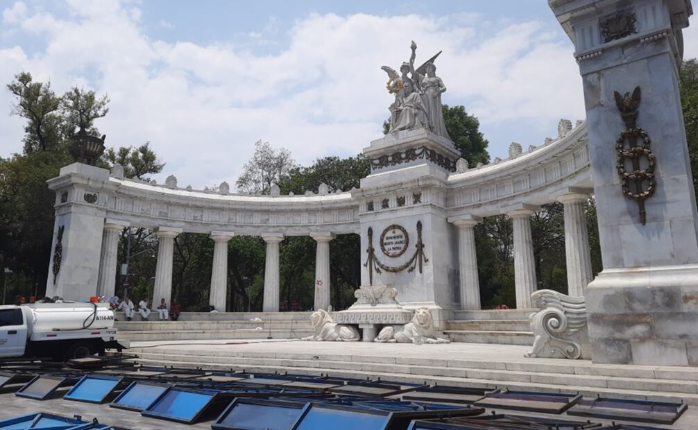 El Hemiciclo a Juárez. Foto: Frida Juárez/EL UNIVERSAL.