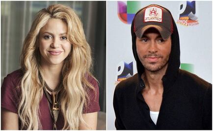 Sorprende antigua foto de Shakira y Enrique Iglesias 
