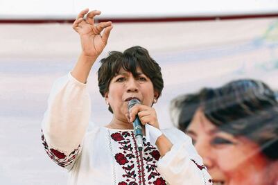 Espían con GPS actividades de Delfina Gómez