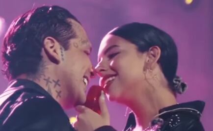 Ángela Aguilar cautiva a Christian Nodal con bailecito en el escenario