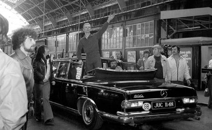 La relación entre David Bowie y los autos