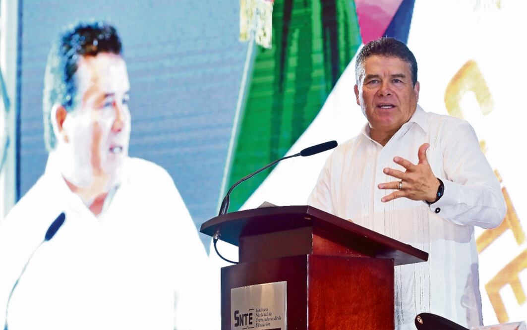 Juan Díaz de la Torre, líder del Sindicato Nacional de Trabajadores de la Educación. Foto: Archivo/EL UNIVERSAL