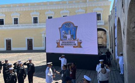 Sheinbaum encabezará ceremonia por los 200 años de la Independencia en la Mar; develará placas en San Juan de Ulúa