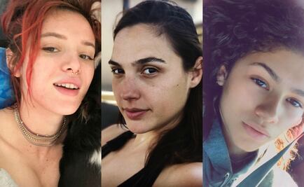 Celebridades que han posado sin una gota de maquillaje
