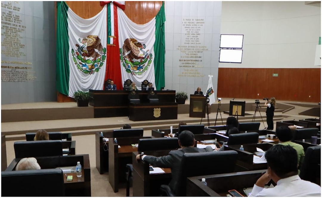 Este jueves 10 de octubre, varios Congresos estatales avalan reforma sobre el salario mínimo (10/10/2024). Foto: Congreso de Tamaulipas/ Especial
