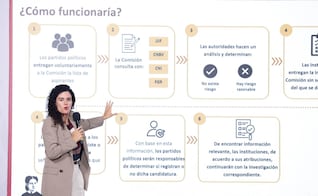 Luisa Alcalde: Partidos deciden si postulan a aspirantes con antecedentes; asegura que "no es un filtro" que impide participación