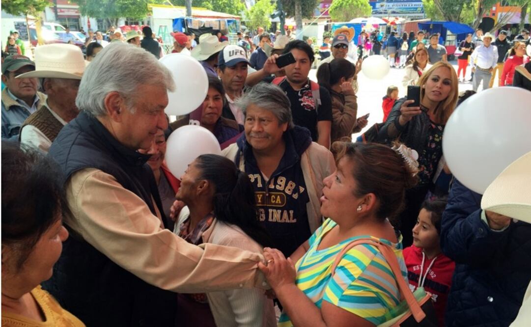 El tabasqueño realiza una gira en Hidalgo. /Especial
