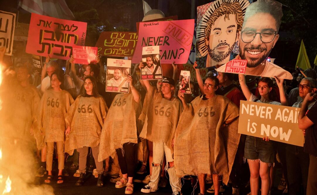 Manifestación en Tel Aviv. Foto: Archivo/AFP