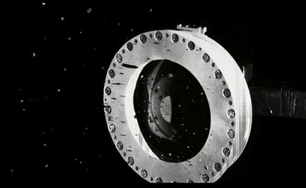 Por rebasar su capacidad, la sonda Osiris-Rex pierde muestras de asteroide en el espacio