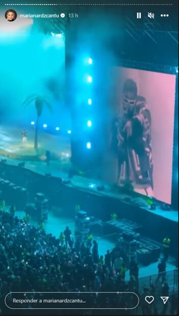 El concierto de Bad Bunny según Mariana Rodríguez