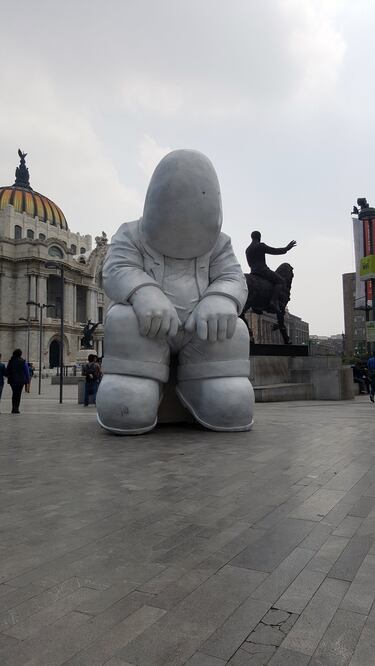 Rodrigo de la Sierra es un reconocido arquitecto y escultor; su personaje Timo está en la Alameda Central. (Fotos: Alan Barragán Díaz)