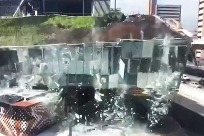 Plaza Artz Pedregal reporta saldo blanco tras derrumbe