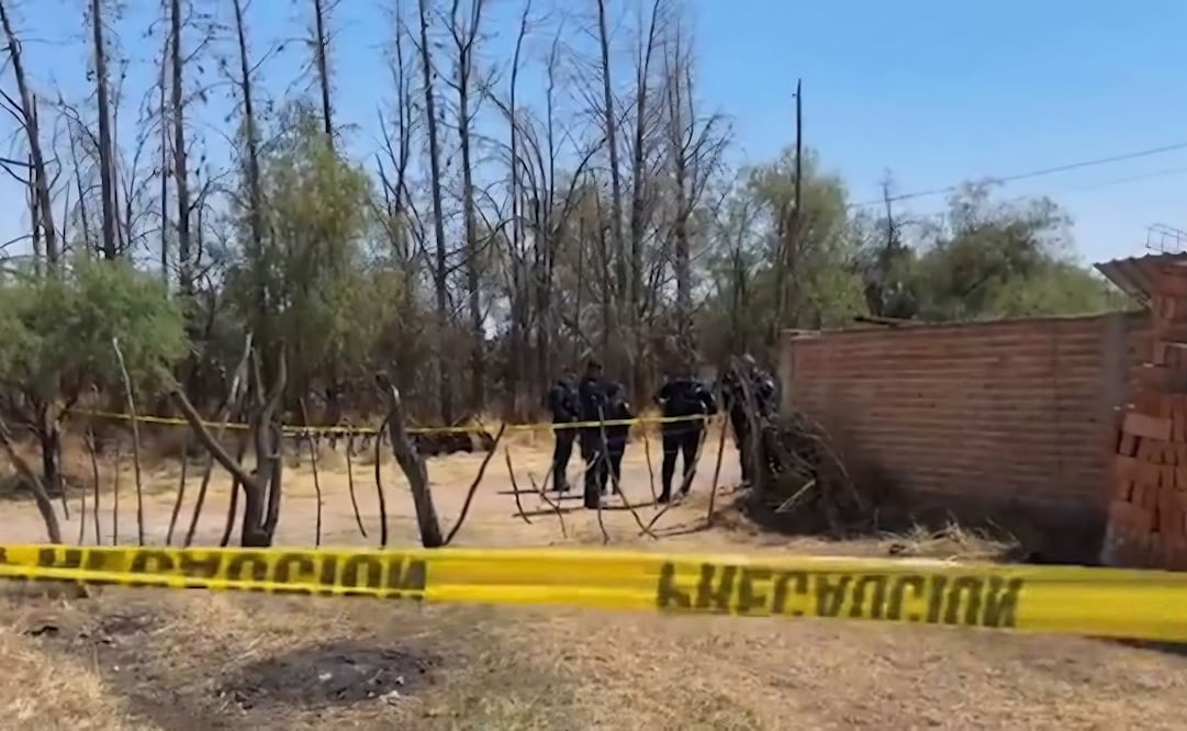 Se confirmaron que seis de los siete cuerpos localizados en el municipio de Tepezalá, Aguascalientes, son de personas originarias de Zacatecas. | Foto: Omar Hernández.