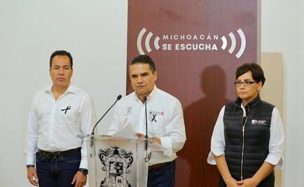 El gobierno de Michoacán está de luto: Silvano Aureoles