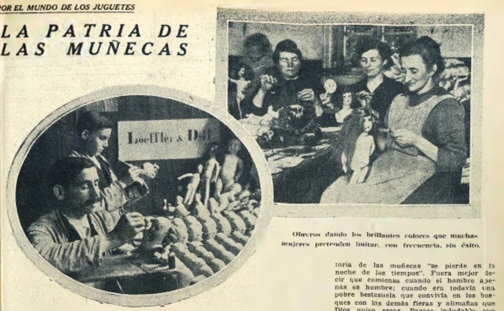 Las extravagantes muñecas europeas