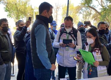Gobierno de CDMX inspecciona módulos de pruebas Covid-19 puestos por alcaldes de Miguel Hidalgo y Benito Juárez