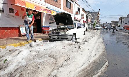 Prevén caída de granizo para esta tarde en la CDMX