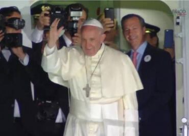 Pope Francis ends five-day visit to Mexico