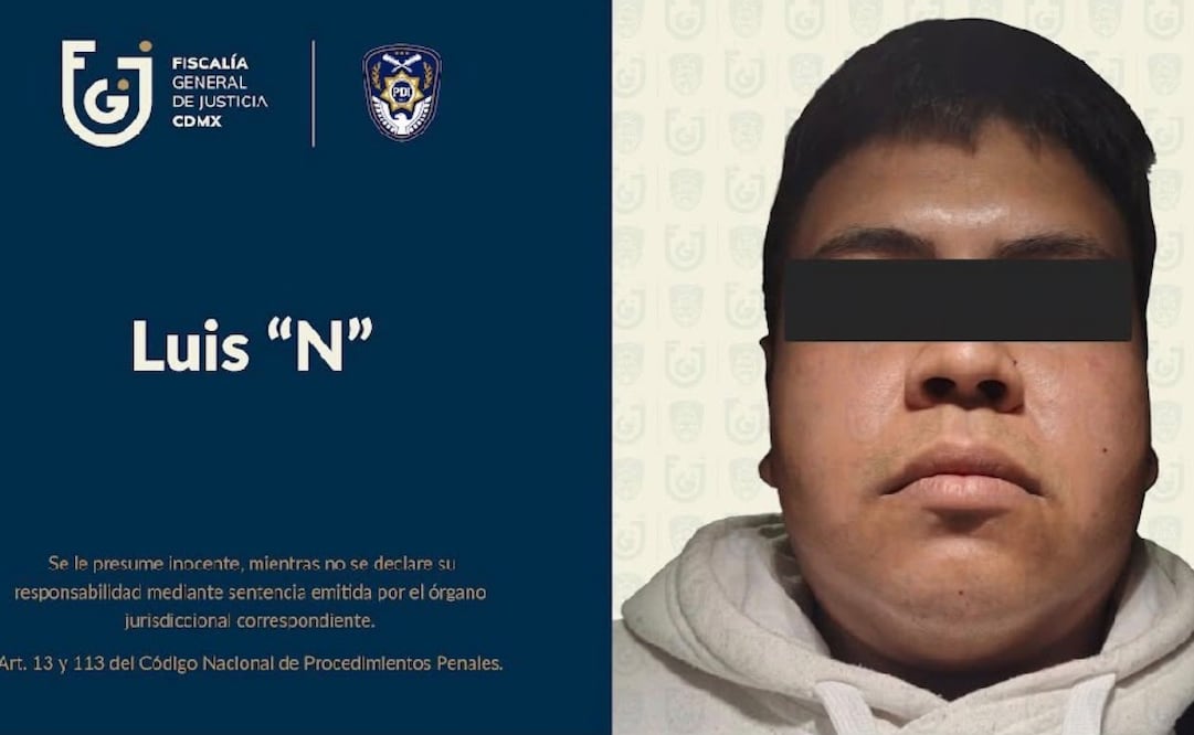 Fiscalía CDMX detiene a presunto responsable de transfeminicidio y robo agravado en Coyoacán.
Foto: Especial.