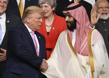 Trump elogia "trabajo espectacular" de príncipe heredero de Arabia Saudita