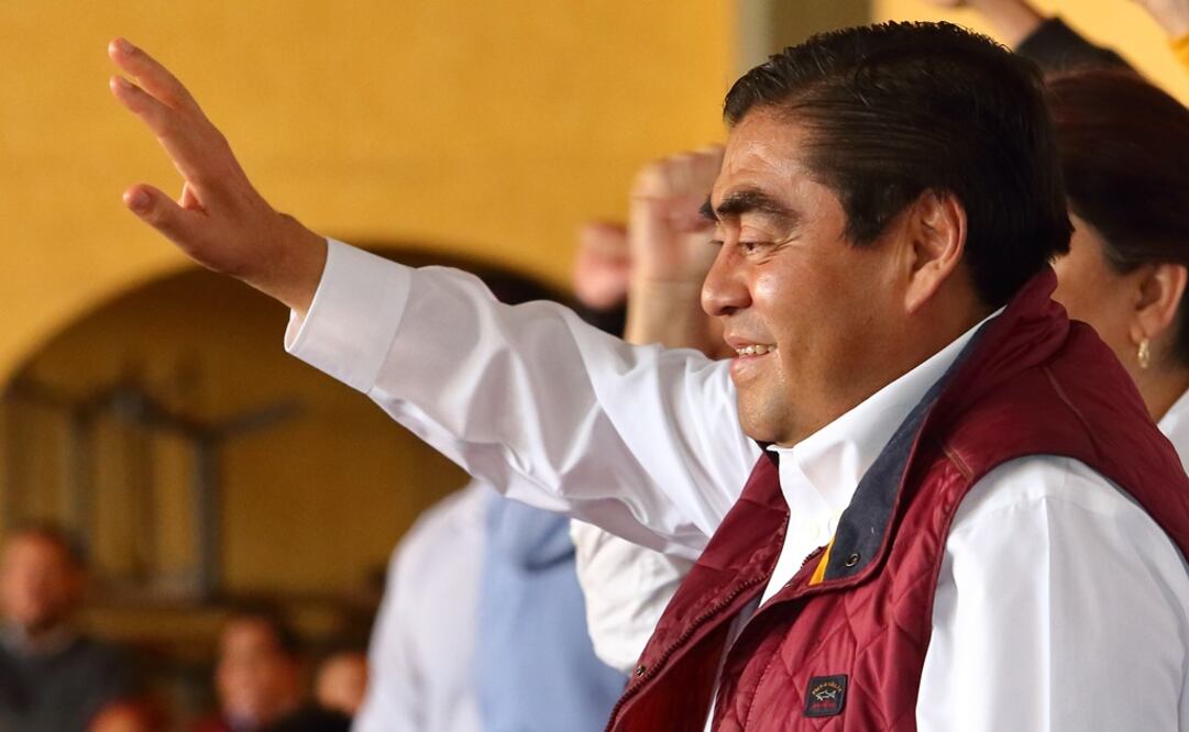 Miguel Barbosa, aspirante de Morena a la gubernatura de Puebla. Foto: Especial 