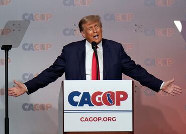 Trump podría visitar el Capitolio para dirigirse a los republicanos