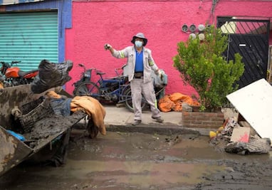 “Lo que se destruye en unas horas lo volveré a construir en unos años”; vecinos de Azcapotzalco pierden patrimonio tras intensas lluvias
