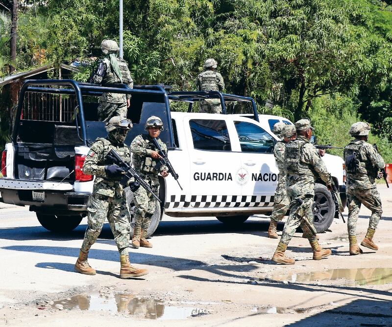 Con el fin de combatir a la delincuencia, en enero de 2019 la SSPC informó la ampliación de la Guardia Nacional en 50 regiones más. ARCHIVO EL UNIVERSAL