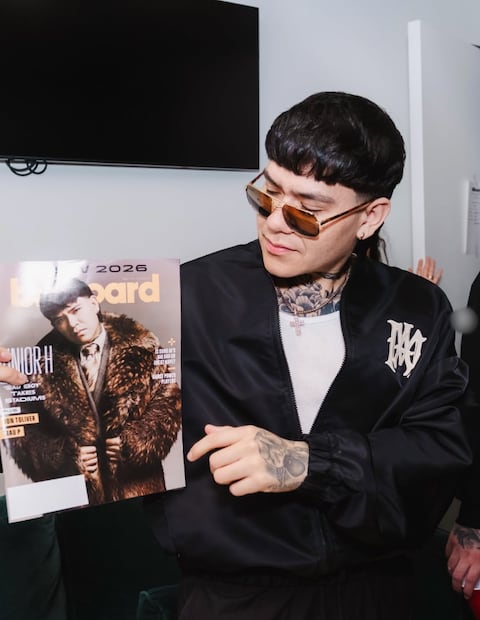 Junior H para Billboard 2026. Foto: Instagram @juniorh