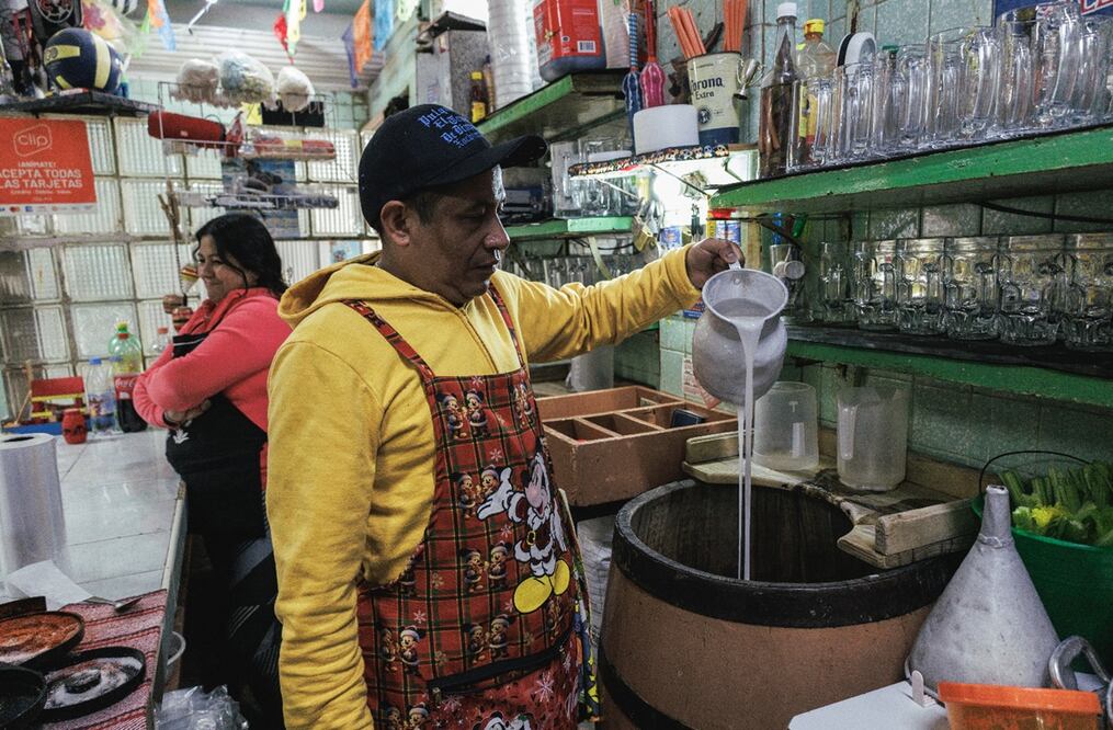 El Templo de Diana, pulquería ubicada en Xochimilco.
Foto: EL UNIVERSAL / Yaretzy M. Osnaya